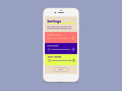 Daily UI 007 - Settings daily ui daily ui 007 dailyui dailyui007 ui design uichallenge uidesign uiux