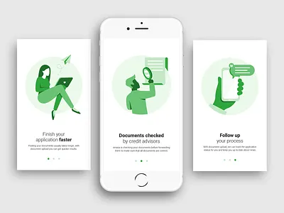 Illustrations for Document Upload flat green illustration illustration style mobile monochrome vector vector art