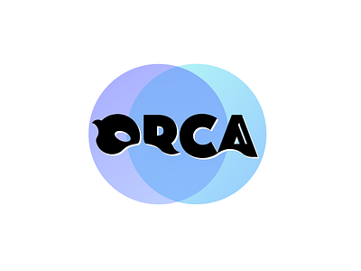 Orca bubbles animal art blue branding circle company design edinburgh fade gradient graphic icon illustration logo ocean orca purple scotland water whale