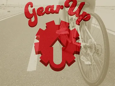 Day24GearUp branding design illustration logo