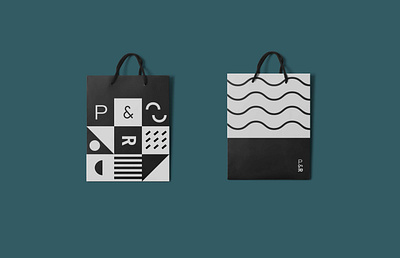 Pipe & Row bags branding clothing identity pattern seattle shop studio tacoma typography