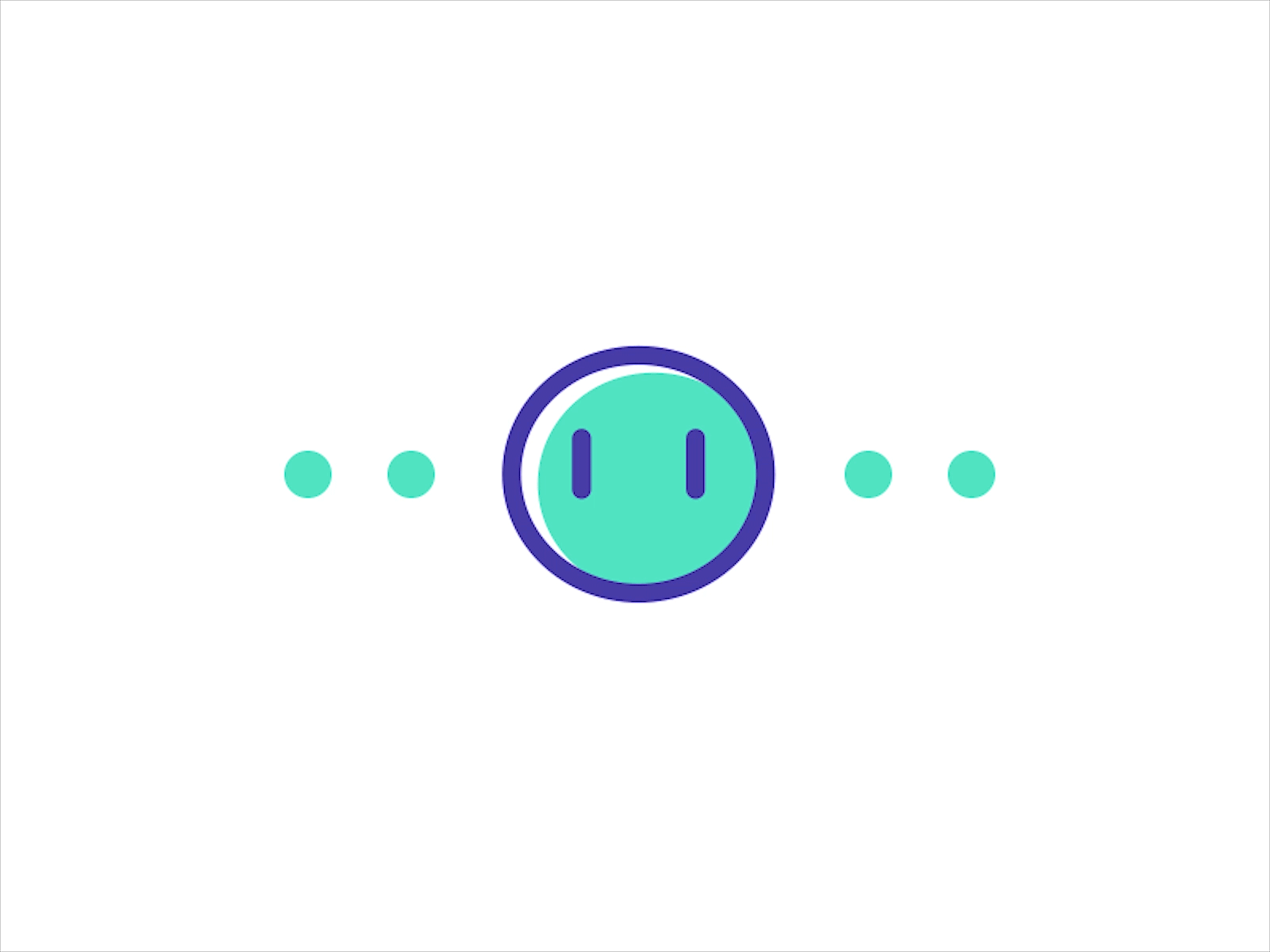 Simple Loading app illustration motiongraphics vector