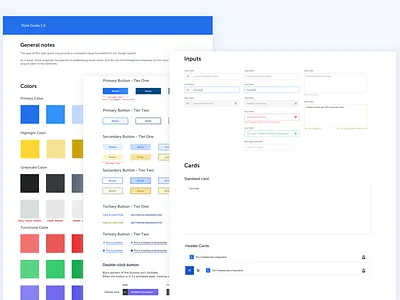Design System - Style Guide design system product design styleguide ui design