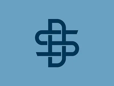 SD monogram branding d design icon illustration logo s shirt south dakota typography vector