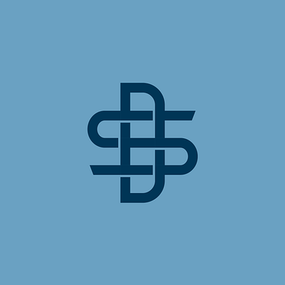 SD monogram branding d design icon illustration logo s shirt south dakota typography vector