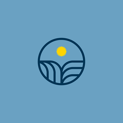 Sioux Falls Badge badge branding d design flag icon illustration line logo s sioux falls south dakota sun vector waterfall