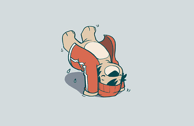 Inktober 2019 #3 Freeze animals bear cute dance digital freeze hip hop illustration inktober inktober2019 lion procreate support