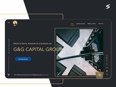 G&G Captial Group Part 1 business corporate design design finance inspiration ui ui design ui inspiration ux design web webdesign