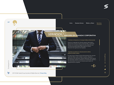 G&G Capital Group part3 business corporate design design ui ui ux ui ux design ui design uiux web web concept web design webdesign