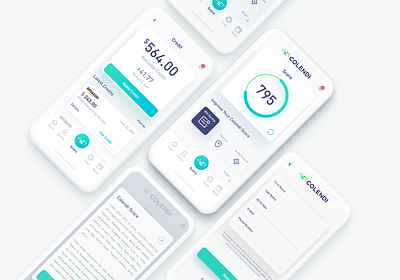 Colendi App app app design application banking blockchain clean design finance interaction ios layout mobile product design ui ux wallet