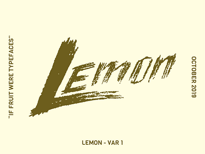 lemon concept var 1 concept hand drawn lemon manuscript pencil art preview rough draft vector