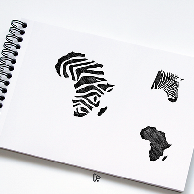 African Zebra Logo Design africa africa logo animal brand branding design designer garagephic studio graphic hidden meaning icon illustration logo logo combination negative space vector zebra zebra logo