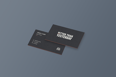 Business Card Concept branding business card business card design businesscard clean dark flat identity design minimal mockup simple