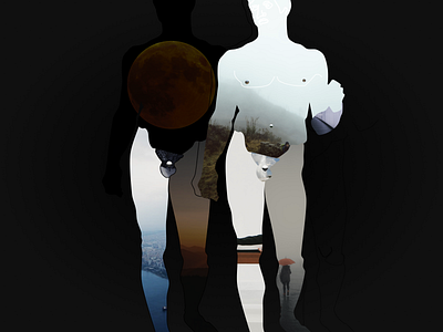 Spear Bearer body dark figure human illustration