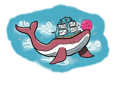 The First Dribbble illustration