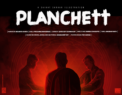 Planchett Poster creative design ghost graphic design horror art illustration logo painting photoshop saikat sarkar illustration saikatsarkar16