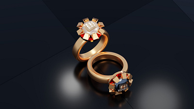 3D Ring Design 3d modeling blender design gold jewelery jewelry design mistry orgenal ring