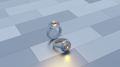 3D Ring 3d 3d modeling 3d texture blender branding design jewelry ring