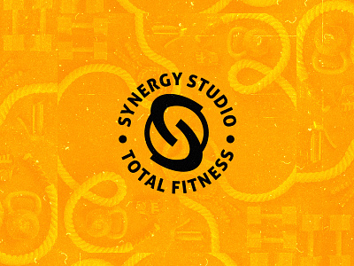 Synergy Studio Fitness badge badge logo badgedesign brandidentity branding branding design design fitness club fitness logo logo logodesign logomark type