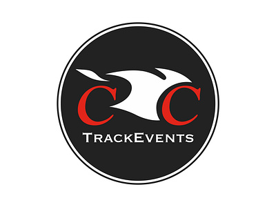 CC Track Events brand logo logo design logodesign