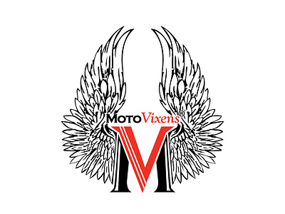 MotoVixens Logo brand logo logodesign