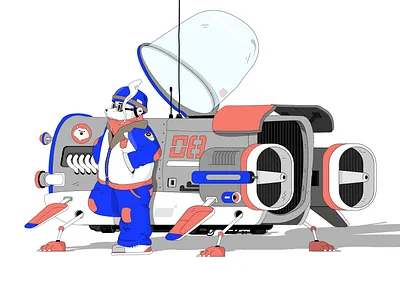 Pilot 3 character design graphic illustration illustration art illustrator vector