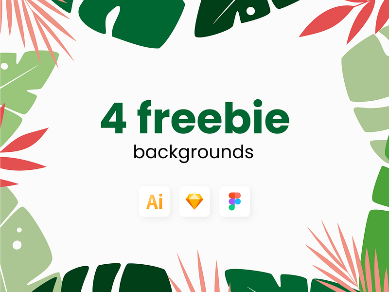 4 Freebie backgrounds design freebie illustration vector
