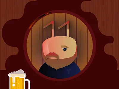 Character design - Ant colony adobe illustrator animal ant art branding challenge design flat fun illustration ui ux vector