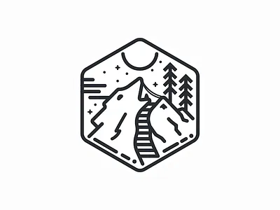 Treetop adventure park animal design dog graphic design icon illustration linework logo logo design monogram