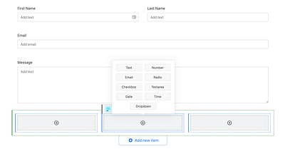 Form builder form builder form design form field