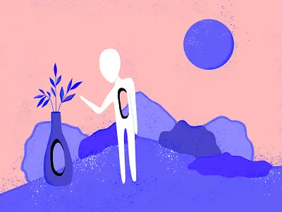 Discover design illustration