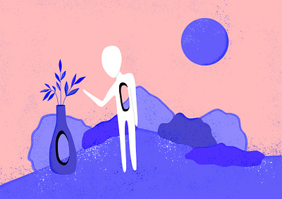 Discover design illustration