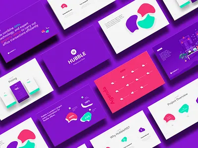 Presentation design for Hubble data visualization deck design google slides icon illustration illustrator infographic keynote pitch pitch deck powerpoint powerpoint presentation powerpoint template presentation presentation design prezi purple slide typography
