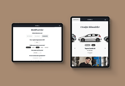 Harila – WIP car norway ui uiux ux web design