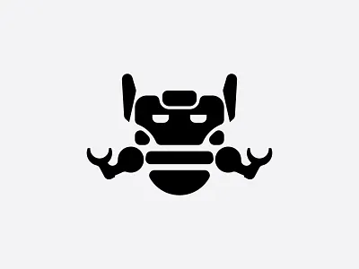 ROBOT brand branding design icon illustration logo mascot mecha robot robots symbol vector