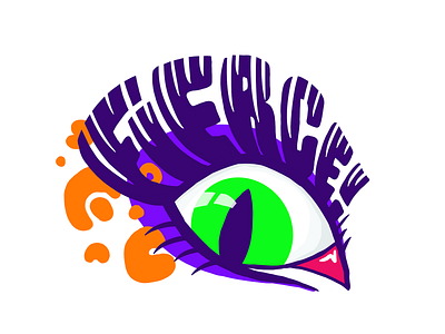 fierce design digital painting illustration