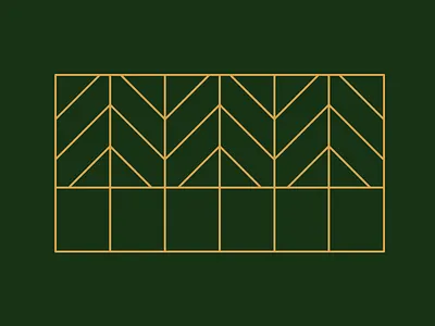 3 trees branding design geometry icon illustration line logo nature shirt south dakota tree vector