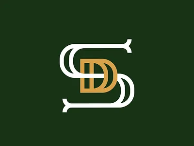 South Dakota SD branding d design icon identity illustration line logo monogram s south dakota typography vector