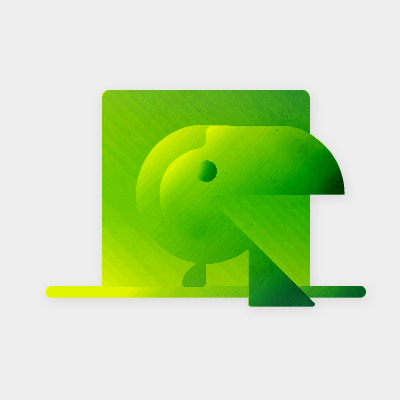 farkh bird green illustration nature