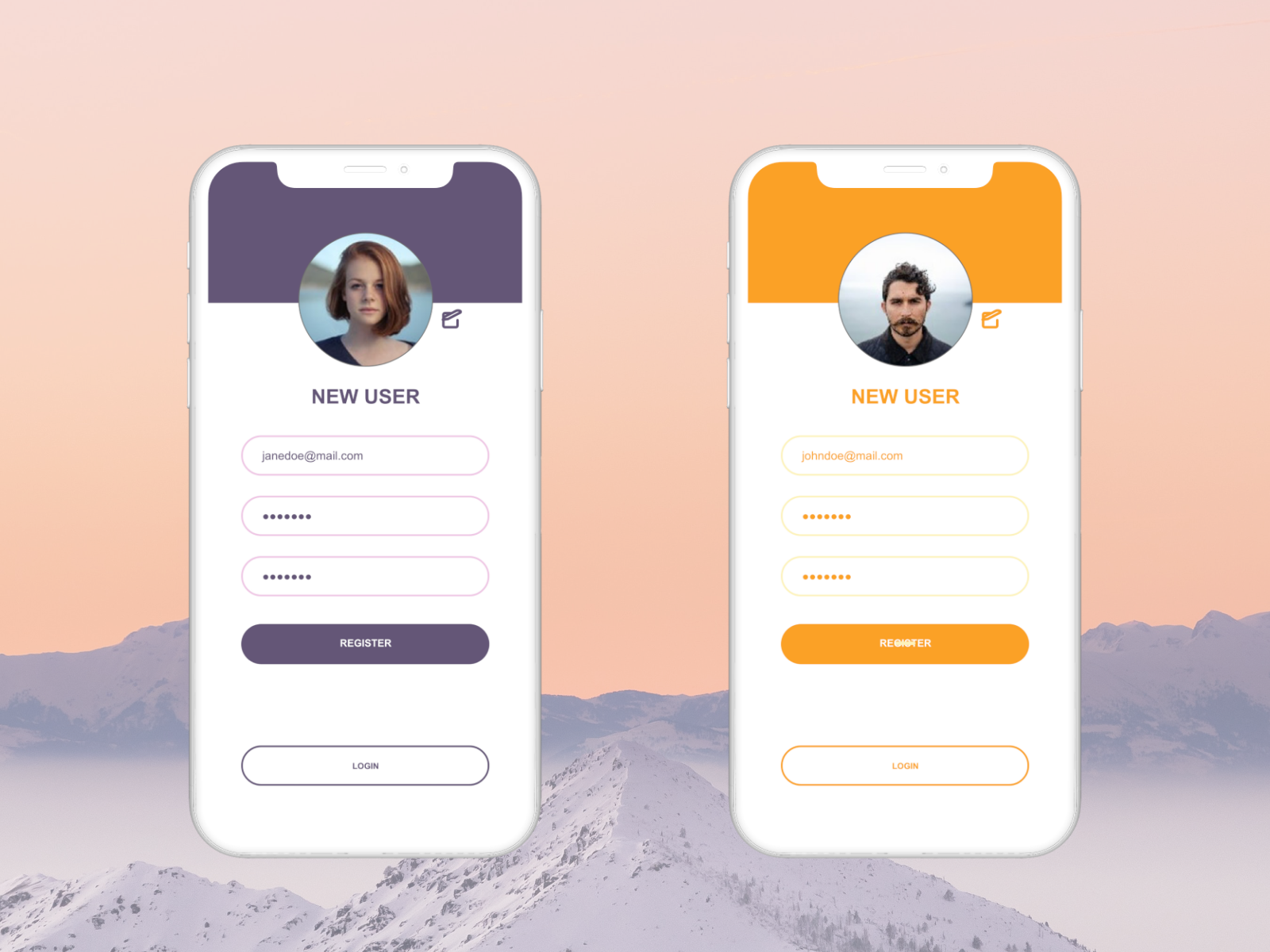 Example of simple users