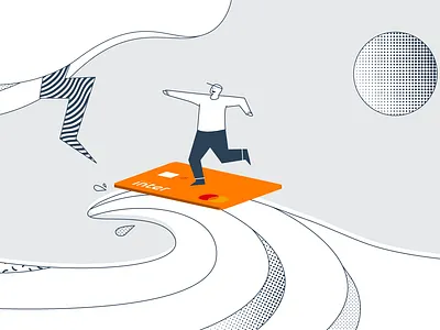 Surfer banco inter bank credit card creditcard finance inter surf surfer wave