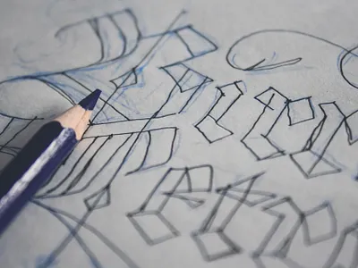 Birras y Letras branding caligraphy design illustration lettering logo type typography vector