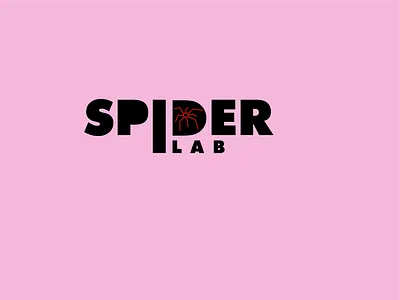 SPIDER LAB Logo design illustration logo vector