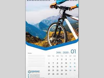 Calendar 2020 bab blue calendar colorful company corporate corporate calendar cover creative creative calendar creative wall calendar cyan eligent green monday month new year office photo planner