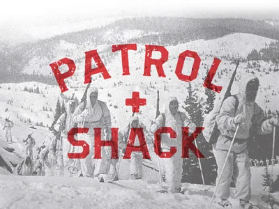 Patrol Shack branding design graphic identity branding illustration lettering logo logotype logotype design minimal monogram