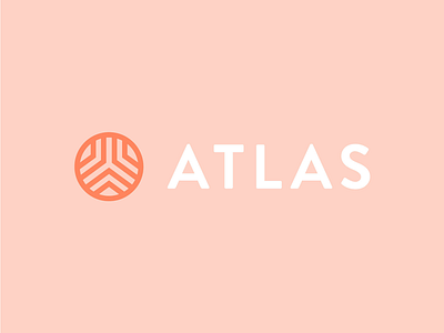 Atlas Logo atlas clothing design fashion globe icon line logo minimal monoline retail