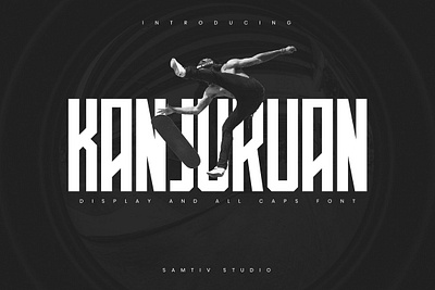 KANJURUAN - SPORT FONT DISPLAY athletic athletic block bold bold fonts college font college football collegiate custom custom fonts display typeface football hockey kanjuruan sport font display sports font sports type sports typeface typeface