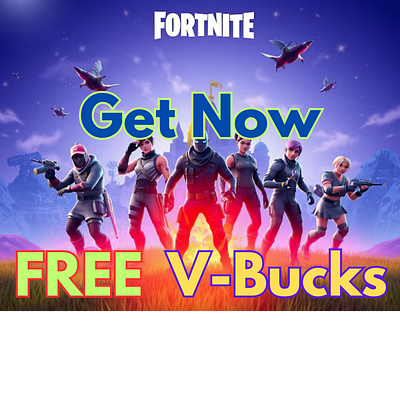 How To Get Free V Bucks For Fortnite In 2025 ✅ (Unlock Code) 3d graphic design logo ui