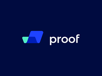 proof logo exploration 2 aqua blue branding design identity design logo design