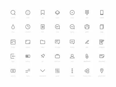 Office Icon Pack art design flat icon icon design icon set icons illustration logo minimal mobile icons office office svg svg icons ui ux vector vectors web web icons website